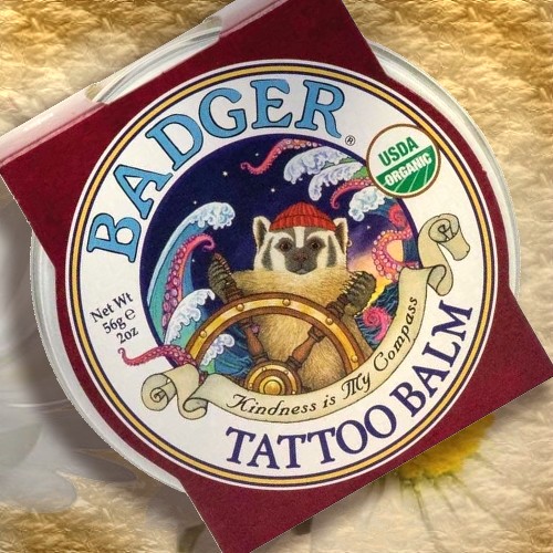 keinplundernaturkosmetik Badger Tattoo Balm Coconut  Tamanu