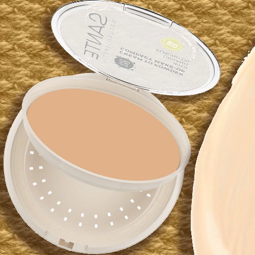 Keinplunder-Naturkosmetik: Sante Cream-to-Powder Compact