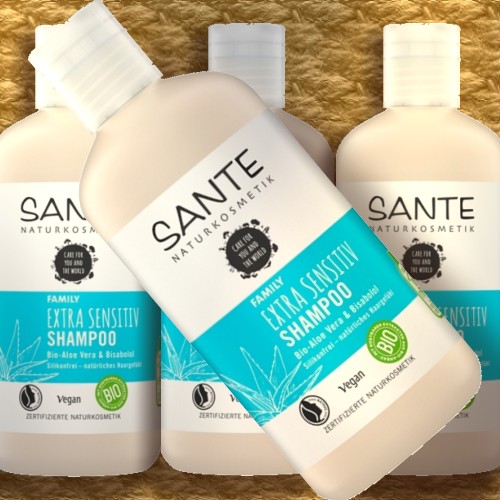 Keinplunder-Naturkosmetik: Haar Shampoo Sante EXTRA