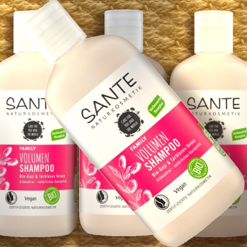 keinplunder-naturkosmetik: Sante Haar Shampoo VOLUMEN